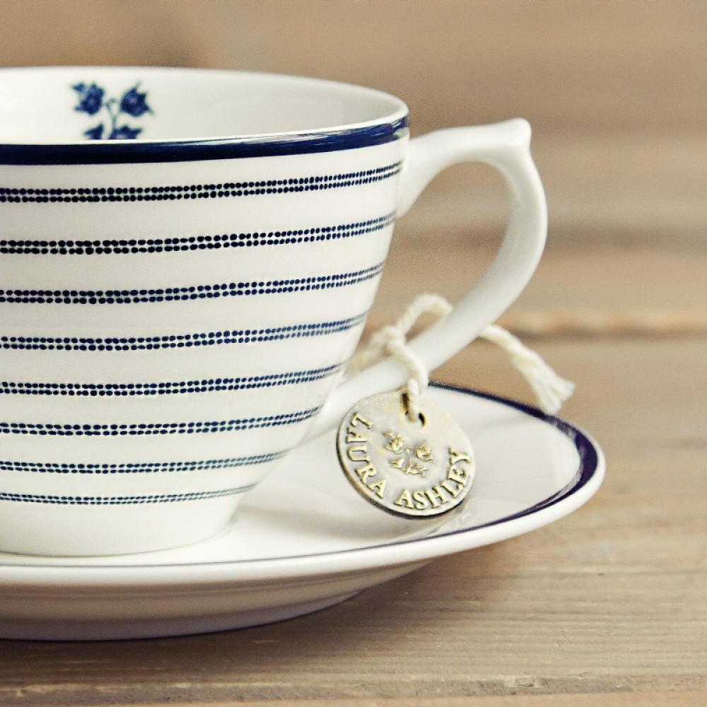 Laura Ashley Laura Ashley Candy Stripe filiżanka do cappuccino
