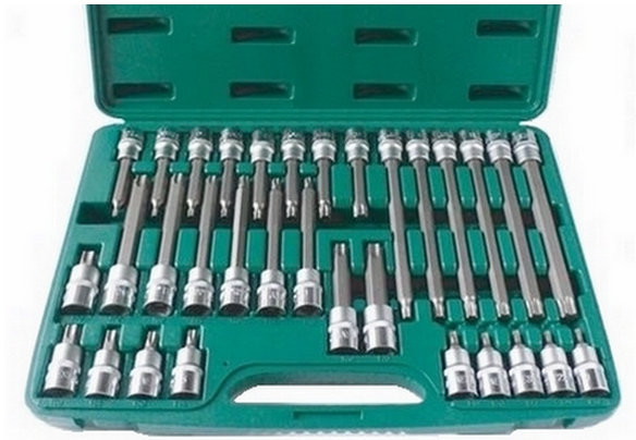 Jonnesway Zestaw kluczy wpustowych JONNESWA torx 1/2