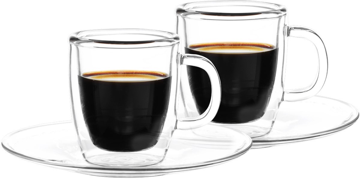4HOME Szklanka termiczna Ristretto Hot&Cool, 50 ml, 2 szt.
