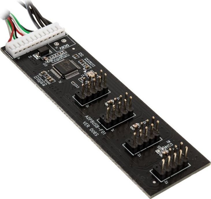 Kolink Wewnętrzny HUB 4x USB 2.0 60cm ZUUS-365 ZUUS-365