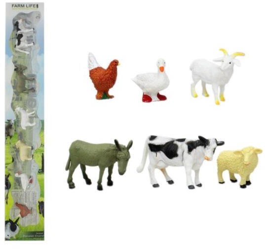 Norimpex Zwierzęta domowe 6szt w tubie 3429 NORIMPEX cena za 1 szt