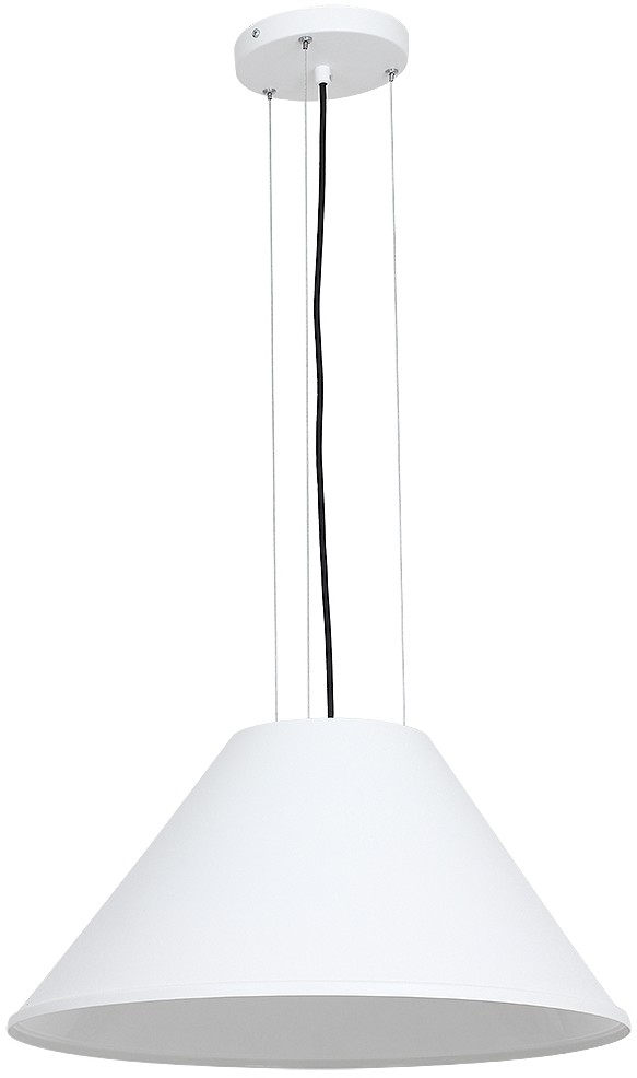 Luminex Lampa wisząca ALTAR 1xE27/60W biała (9225)