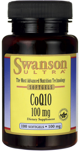 SWANSON Koenzym Q10 100mg 100sgels