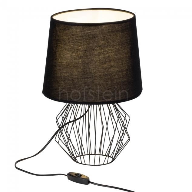 Brilliant Oświetlenie Noris Lampa stołowa Czarny, 1-punktowy 54148/06