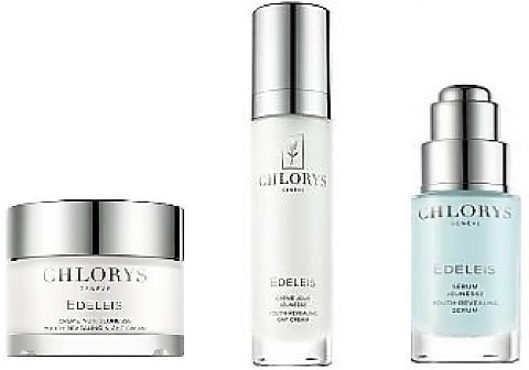 Chlorys CHLORYS Edeleis Nature As A Source Of Beuty 50ml + serum do twarzy 10ml + krem do twarzy na noc 10ml 70950-uniw