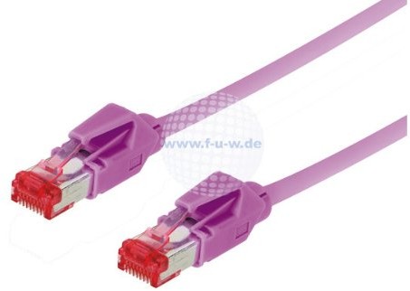 Tecline 71850 m Category 6 A Patch kabli Ethernet (S/FTP, PiMF, EIA/TIA, Class EA, 50 m) jasnoczerwony 4048889017173