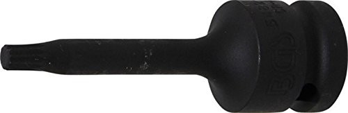 BGS Siła  wkładka bit, uzębienie wewnętrzne, M6, 12,5 MM, 1 sztuki, 5482-M6