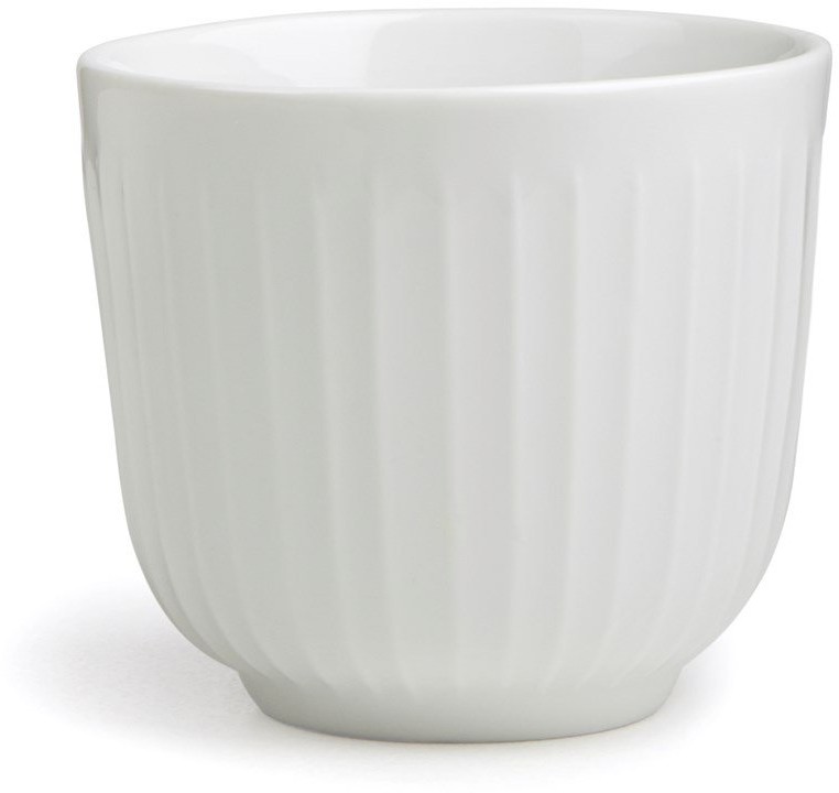 Kähler Kähler HAMMERSHJ Kubek bez Ucha 200 ml Biały 692200