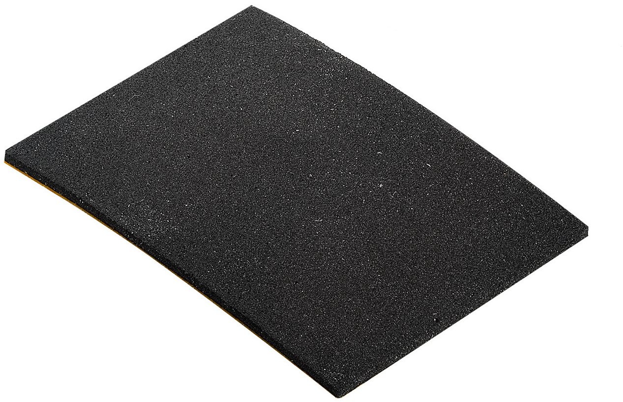 Hettich Hettich Podkładka antypoślizgowa czarna 60 mm x 40 mm x 1,5 mm