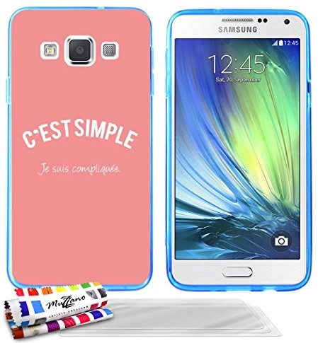 MUZZANO Oryginały etui ochronne firmy muzzano:, ultracienka i% M, z jestem skomplikowanie wzorzec dla Samsung Galaxy A3 CASPERIA ORIGINAL  F2395972