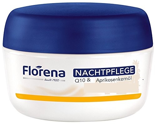 Florena florena glaett koniec Przeciwzmarszczkowa pielęgnacji w nocy z Q10, 1er Pack, (1 X 50 ML) 87534