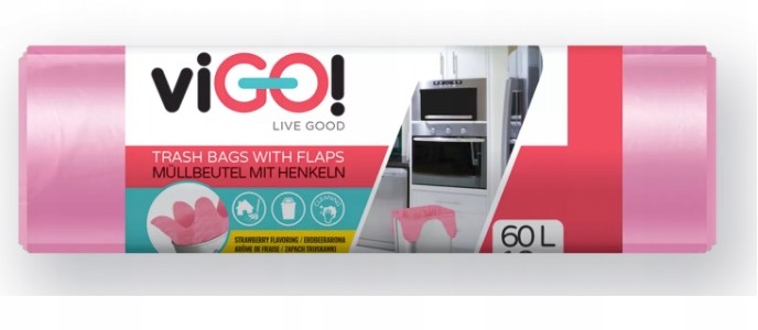 Vigo worki na śmieci zapachowe 60L op.18szt