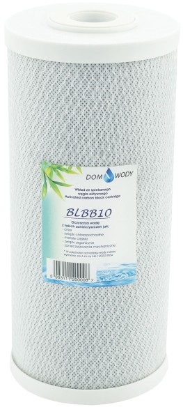Dom wody Wkład węglowy Dom Wody filtra BB10 BL BLBB10