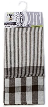 Selartex 2 ściereczek do naczyń z bawełny A Table Chocolat 712005