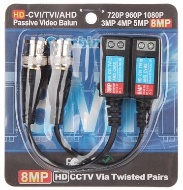 Transformator Wideo Ahd Hd-tvi Hd-cvi Cvbs Pal