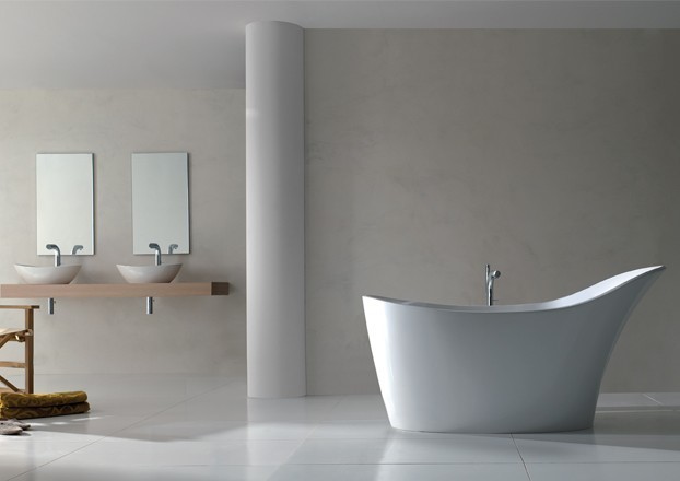 Victoria+Albert PREMIUM Amalfi 164x80 Biała AML-N-SW