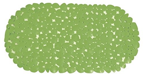 MSV Wzornictwo z kamienia  140878 wkładka do wanny z PCW, krzemionka, 35 x 68 x 0,1 cm, zielona 1449/140878