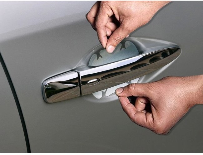 Folia ochronna pod klamkę bezbarwna 4 szt Avisa