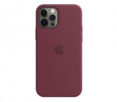 APPLE Etui Silicone Case do iPhone 12/12 Pro Dojrzała śliwka |MHL23ZM/A