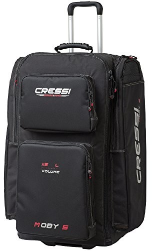 Cressi Torba torba  plecak i Moby 5, czarna, 80 x 45 x 30 cm, ub932200 FBA_UB932200