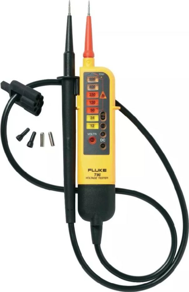 Fluke Tester dwubiegunowy napięcia i ciągłości obwodu 12-690V LED T90 4016945 T90
