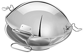 Artame artame art32802 cataplana Srebrny ze stali nierdzewnej 24 x 24 x 14,5 cm ART32802