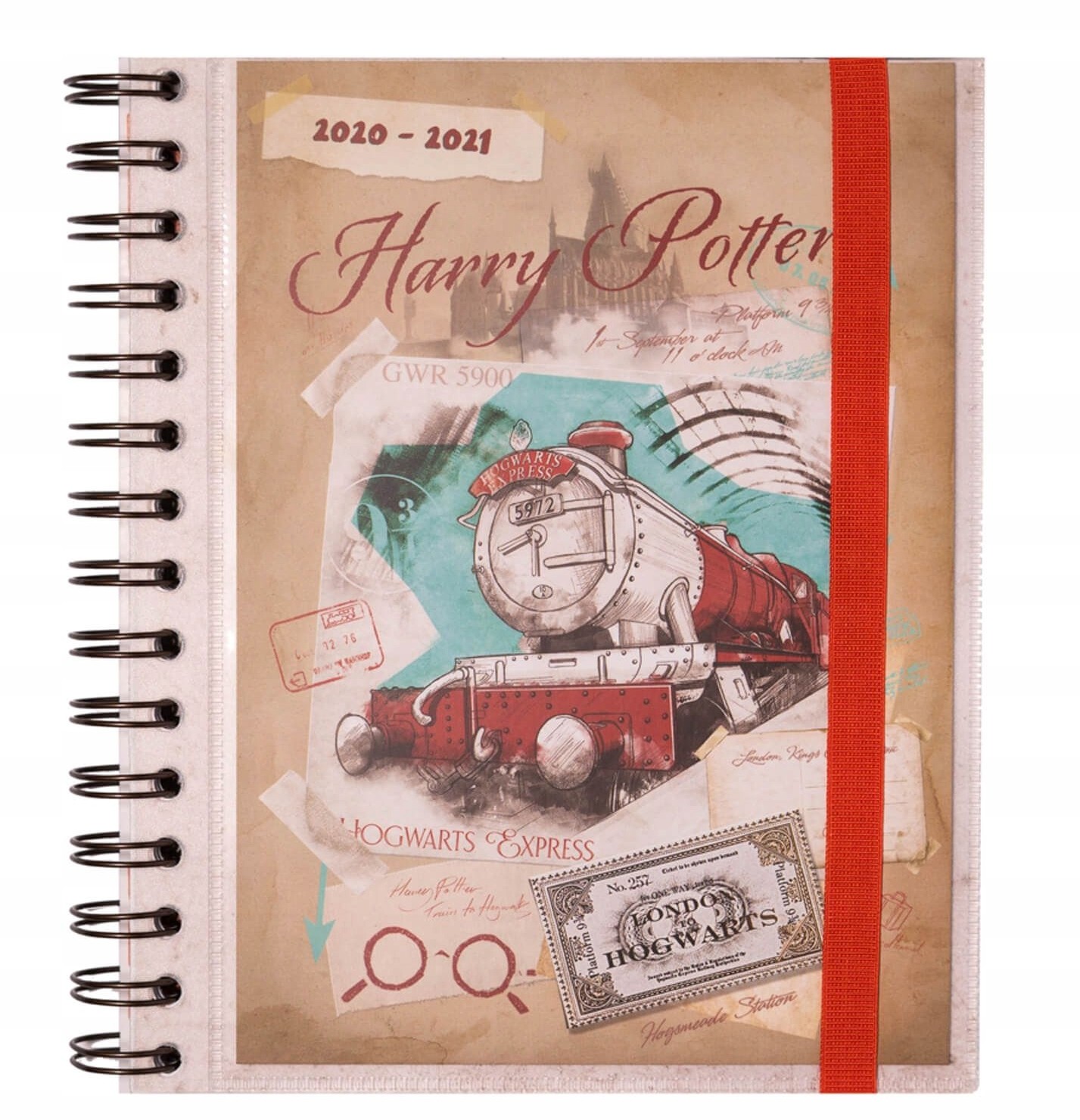 Harry Potter Dziennik Kalendarz szkolny 2020/2021