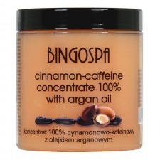 BingoSpa Koncentrat 100% cynamonowo-kofeinowy z olejkiem arganowym 250g