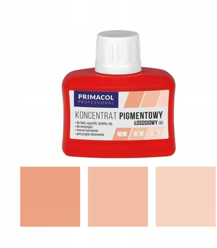 Primacol pigment do farb i tynków 80ml łososiowy