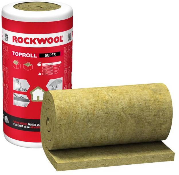 Rockwool Wełna mineralna TOPROLL SUPER