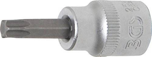BGS wkładka bit, 10 MM, 3/8 cala, profil trzpieniowy T bez otworów, T40, 2546