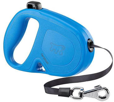 Ferplast Flippy One Tape L Smycz automatyczna Taśma 5 m Niebieski