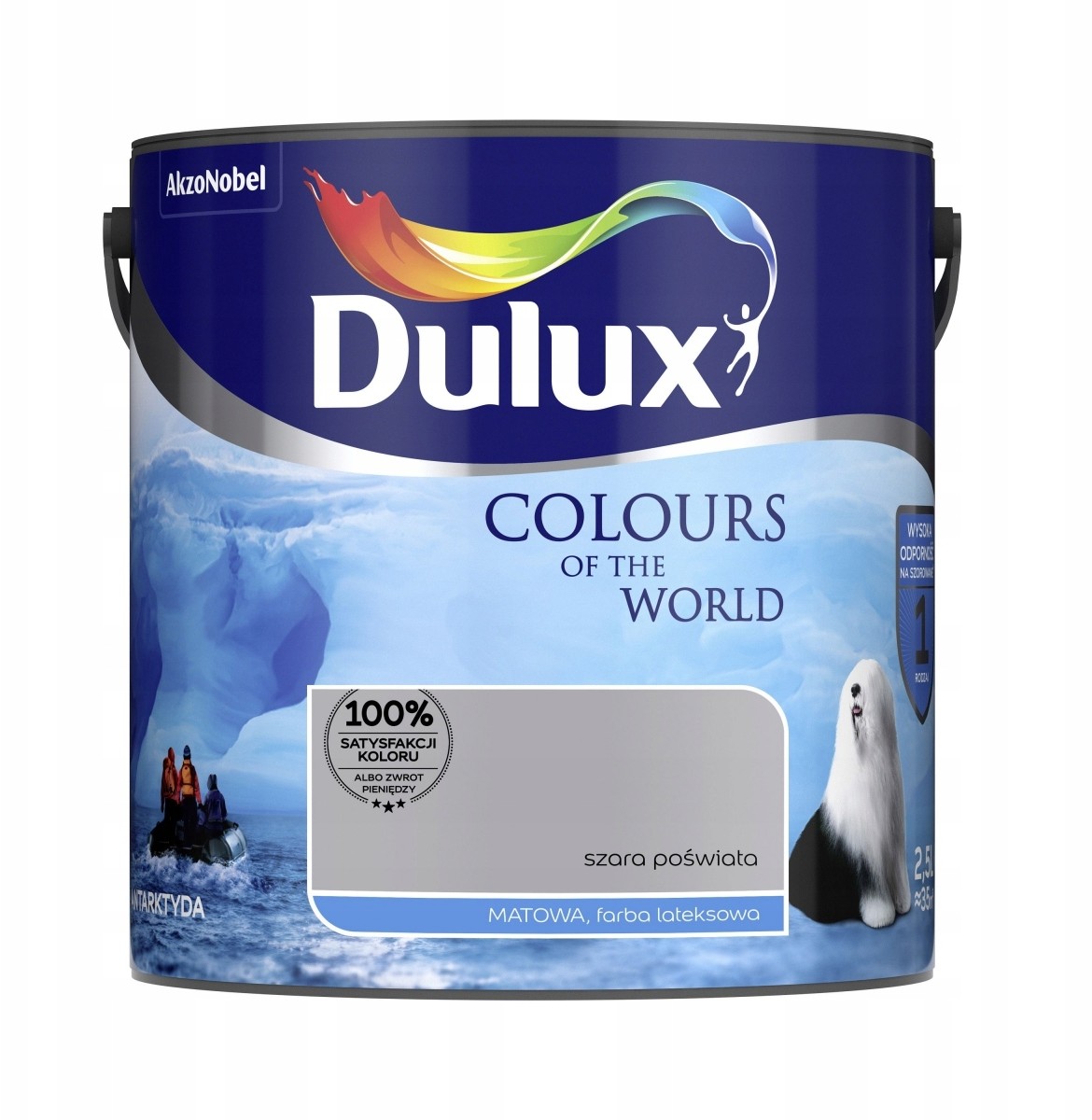 Dulux Dulux Kolory Świata 2,5L Szara Poświata farba mato