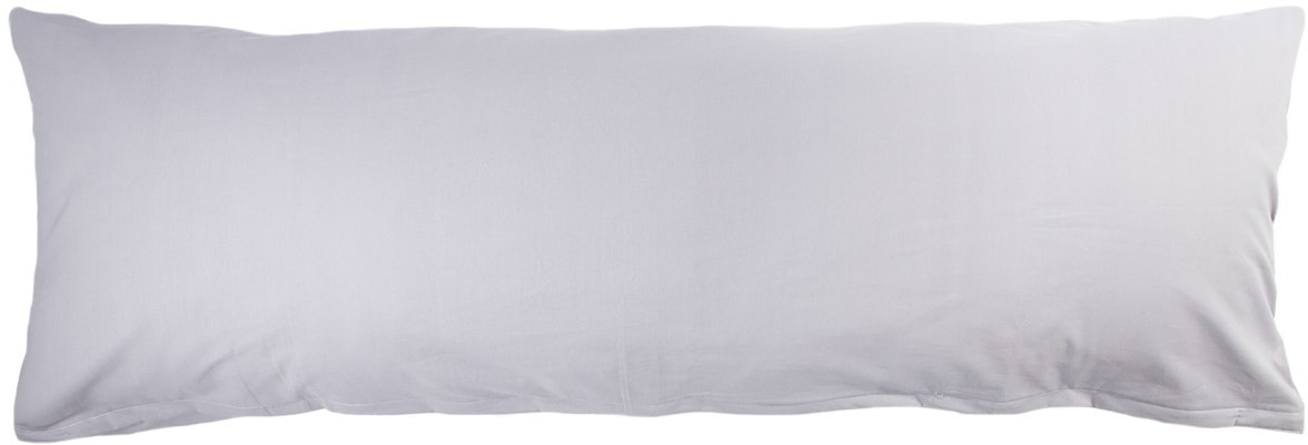 4Home Poszewka na poduszkę relaksacyjną Mąż zastępczy jasnoszary, 50x150 cm