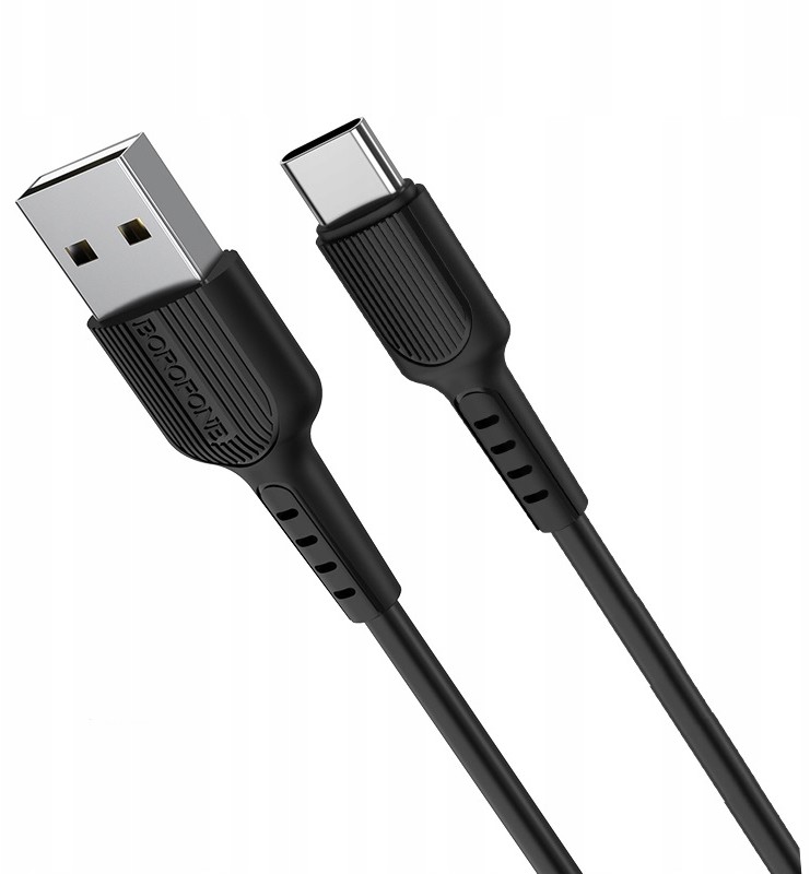 Borofone BX16 Kabel Usb Typ C 3A mocny 1 metr