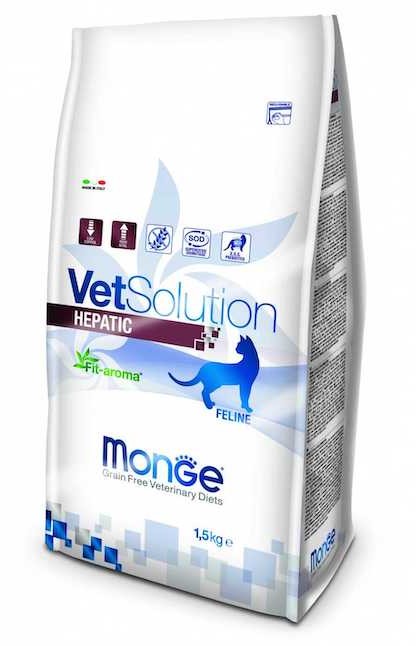 Monge vetsolution cat hepatic 1,5kg