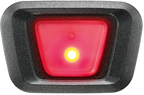 UVEX Plug-in LED kask ochronny kask błyskająca Czerwony do Finale Visor S4191150500