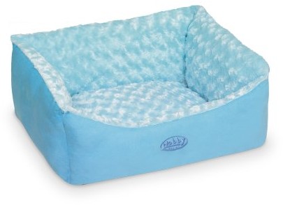 Nobby Arusha komfortowe łóżko dla psów, prostokątne, niebieski