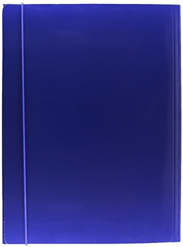 Esselte Cartelle a tre lembi plastificate, niebieski C4605