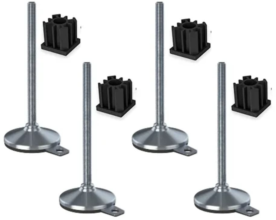 Parnells Stopka ze stali nierdzewnej 20x230x105 mm, podkładka i otwór mocujący