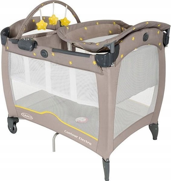 Łóżeczko Turystyczne Składane Kojec + Akcesoria