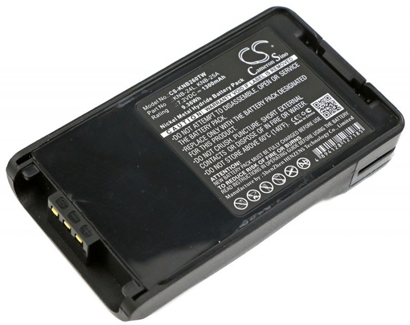 Cameron Sino Kenwood NX-220 KNB-24L 1300mAh 9.36Wh Ni-MH 7.2V Cameron Sino)