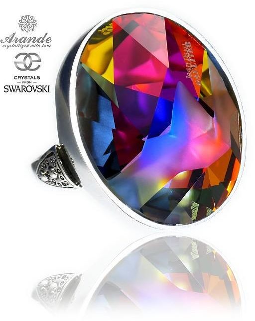 Swarovski Arande NOWE pierścionek VOLCANO JEAN PAUL GAULTIER SREBRO 5096509650