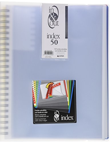 Grafoplas Teczka na grafo Plas  z 50 koszulek, A4, bezbarwny A4 39445000