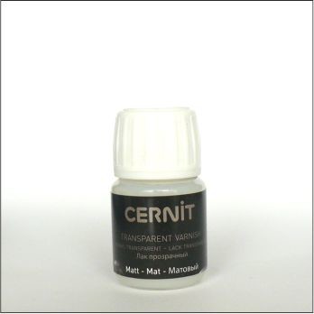 Cernit, lakier wodny, matowy,  30 ml
