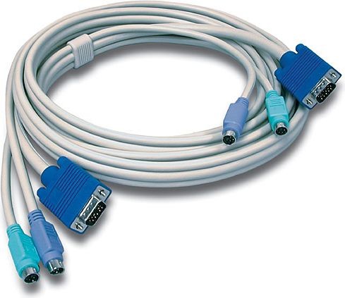 TRENDnet Kabel KVM 15 stóp (męski do męski) TRENDnet TK-C15