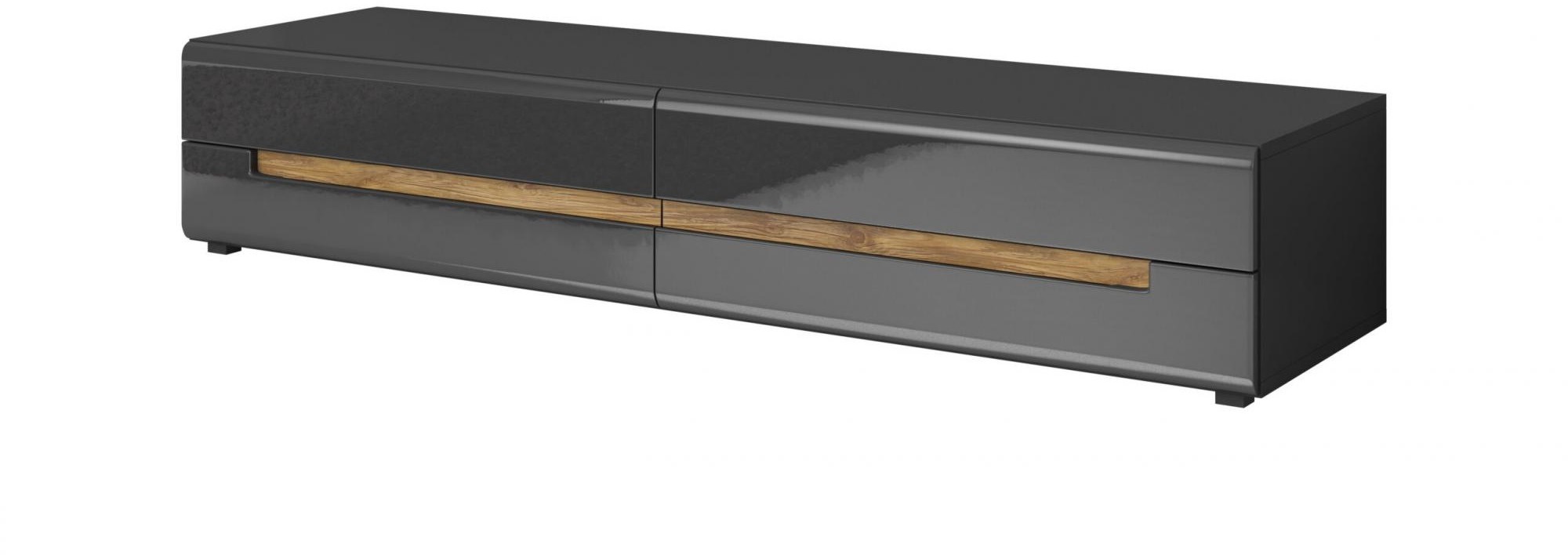 Helvetia HEKTOR 24Z2AJ40 STOLIK RTV SZAFKA ANTRACYT