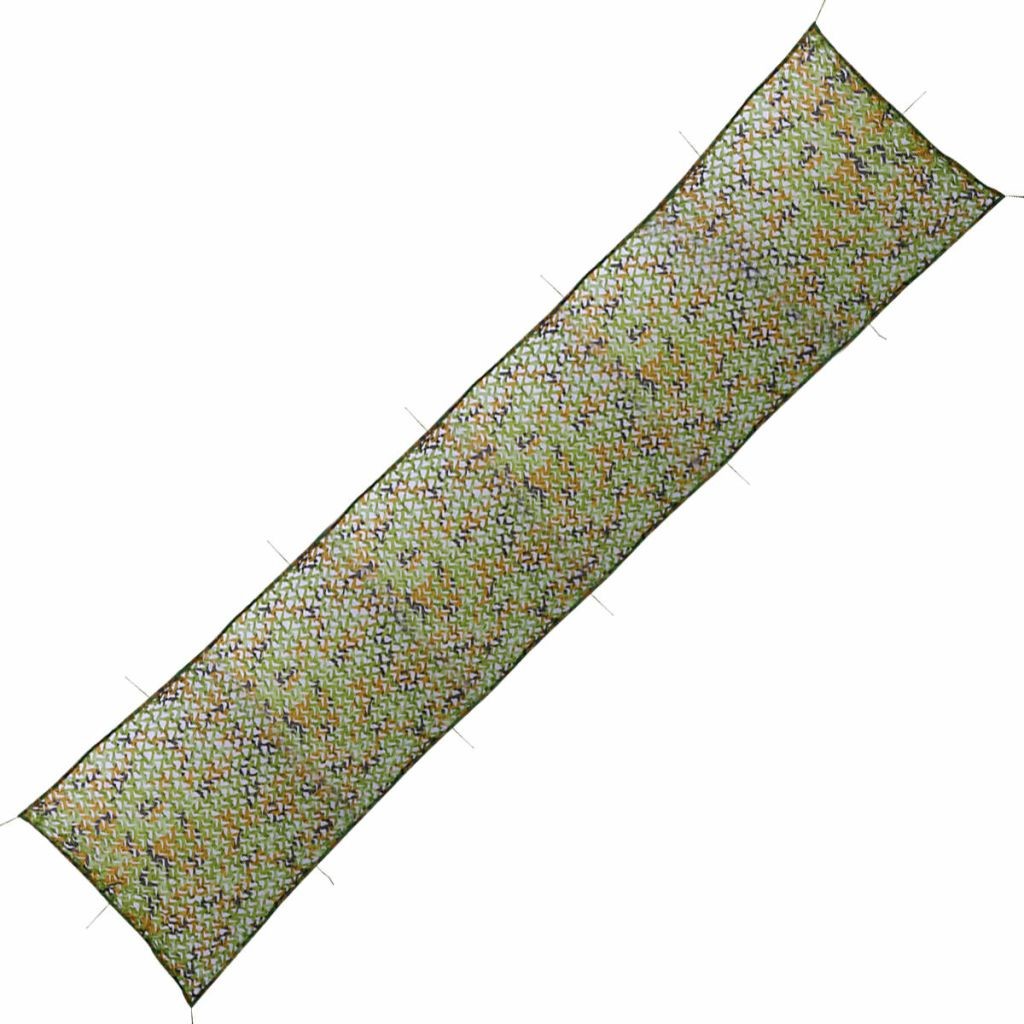 vidaXL Siatka maskująca z torbą do przechowywania, 1,5 x 10 m vidaXL