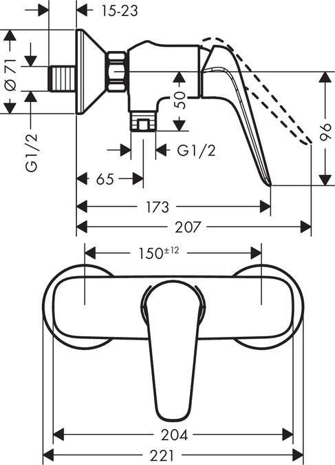 Hansgrohe Novus 71060000