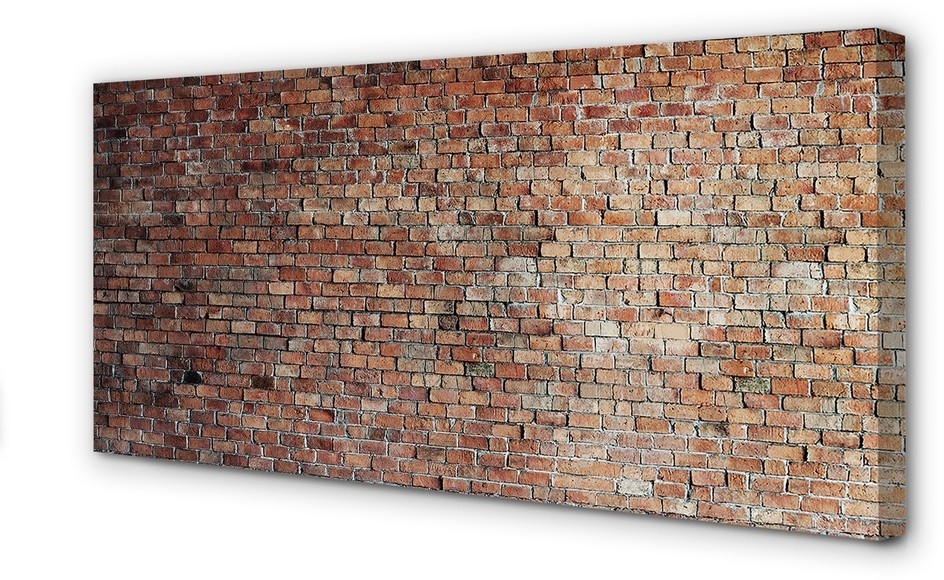 PL Tulup Obrazy na płótnie Cegła ściana mur 120x60cm
